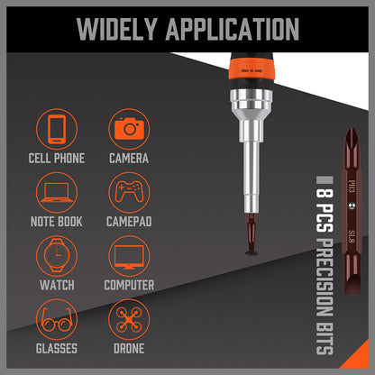 19in1 Magnetic Ratchet Screwdriver Set - South East Clearance Centre