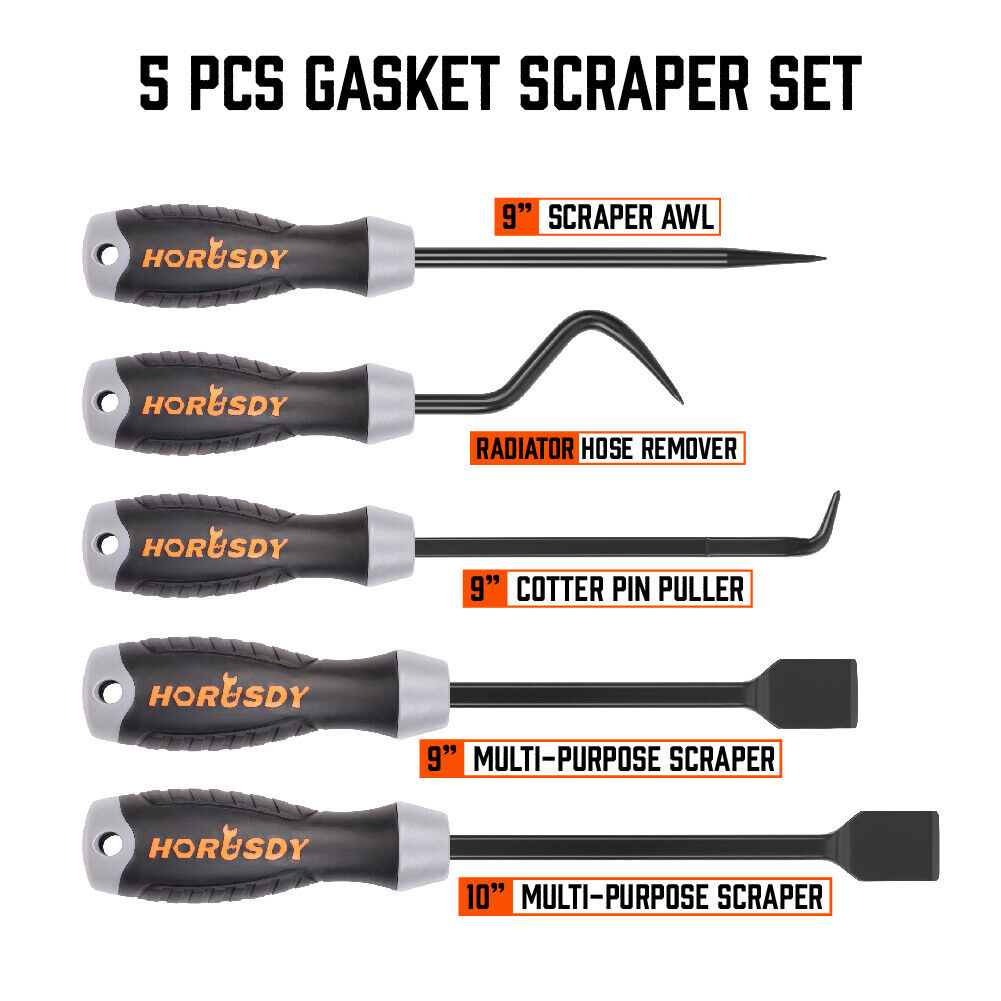 5 Piece Gasket Scraper Set - South East Clearance Centre