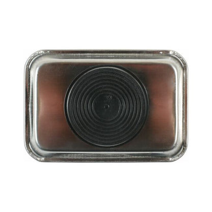 Mini Magnetic Parts Tray Dish 64 x 93 x 14mm Stainless Steel - South East Clearance Centre