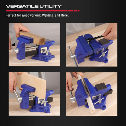 4.5inch Heavy Duty Bench Vice Table Clamp - South East Clearance Centre