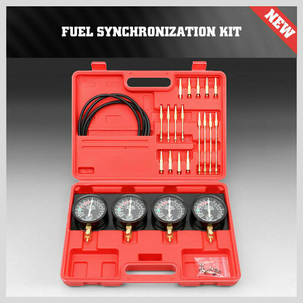 Fuel Vacuum Carburetor Synchronizer Kit Gauge Set - South East Clearance Centre