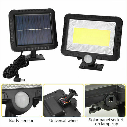 Solar LED Wall Light Lamp Set