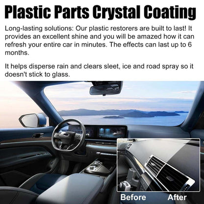 Plastic Parts Crystal Coating Car Refresher