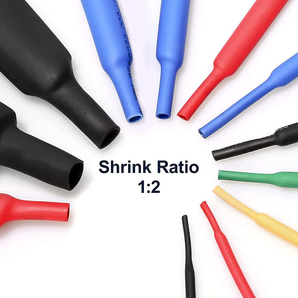 530 Piece Environmentally Friendly Colour Heat Shrink Shrinkable Tube Set - South East Clearance Centre