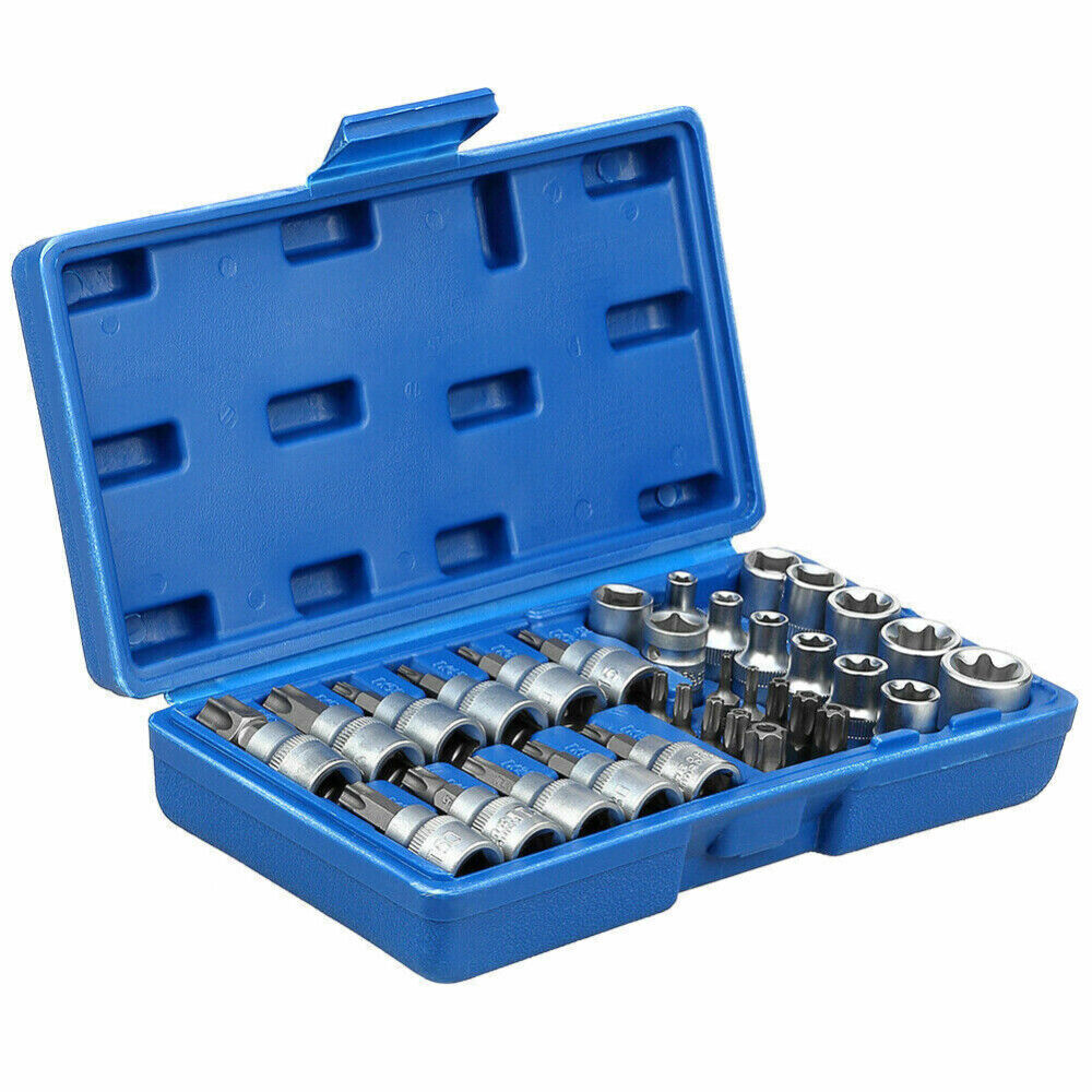 34 Piece E Torx Socket Set - South East Clearance Centre