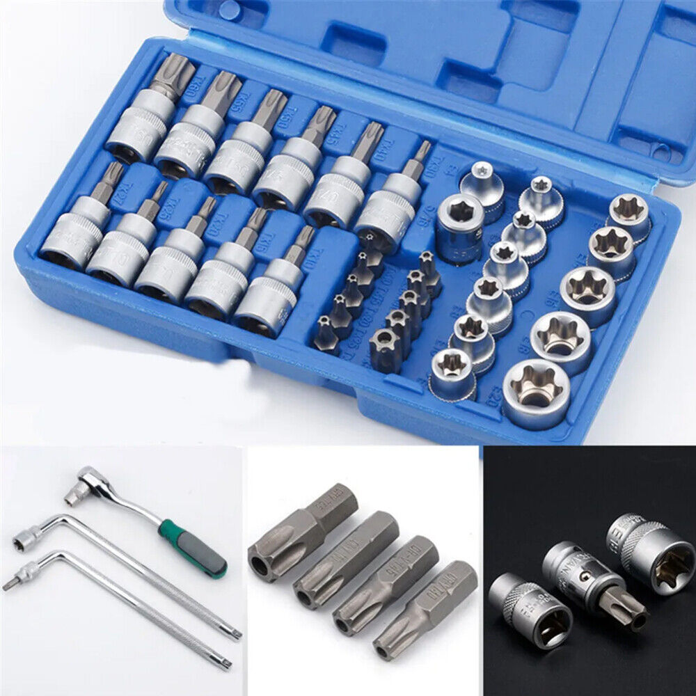 34 Piece E Torx Socket Set - South East Clearance Centre