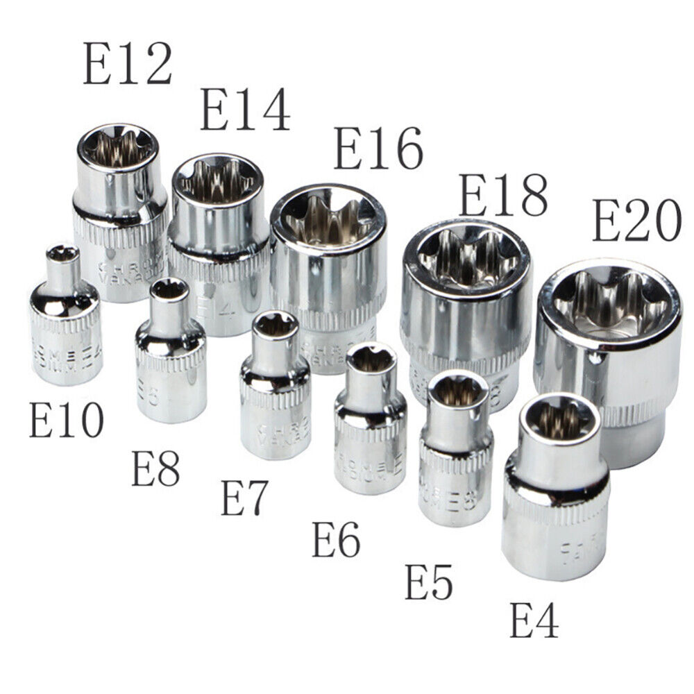 34 Piece E Torx Socket Set - South East Clearance Centre