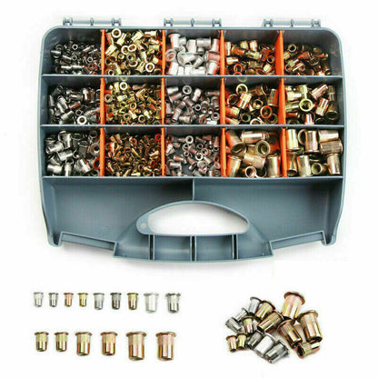 900 Piece Nut Rivet Nutsert Kit for Rivet Guns - South East Clearance Centre