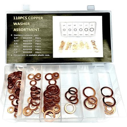 110 piece copper assortment kit - South East Clearance Centre