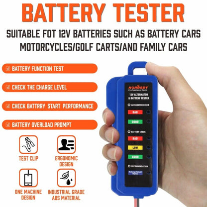 12V Alternator & Battery Tester - South East Clearance Centre