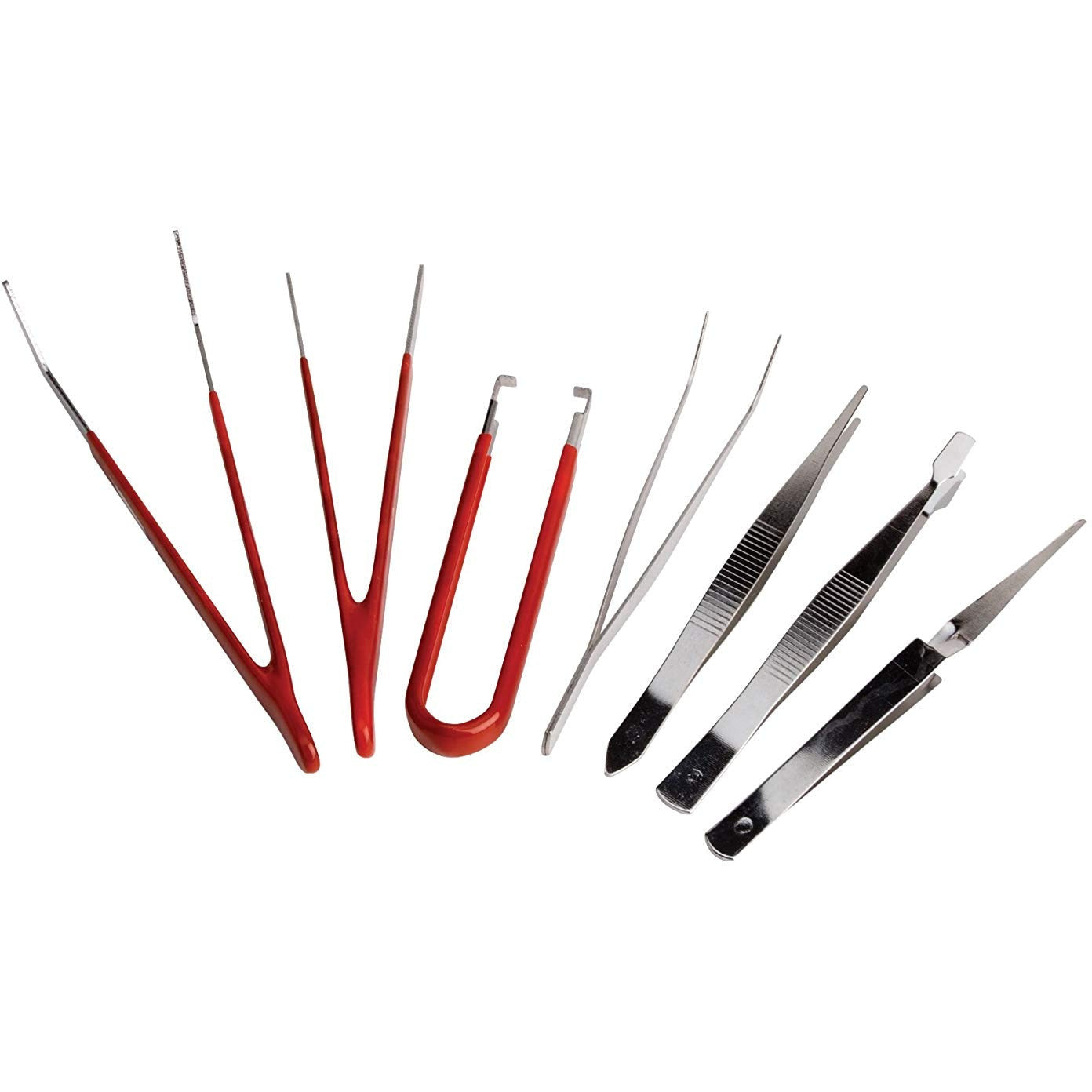 7 Piece Precission Tweezers Set - South East Clearance Centre