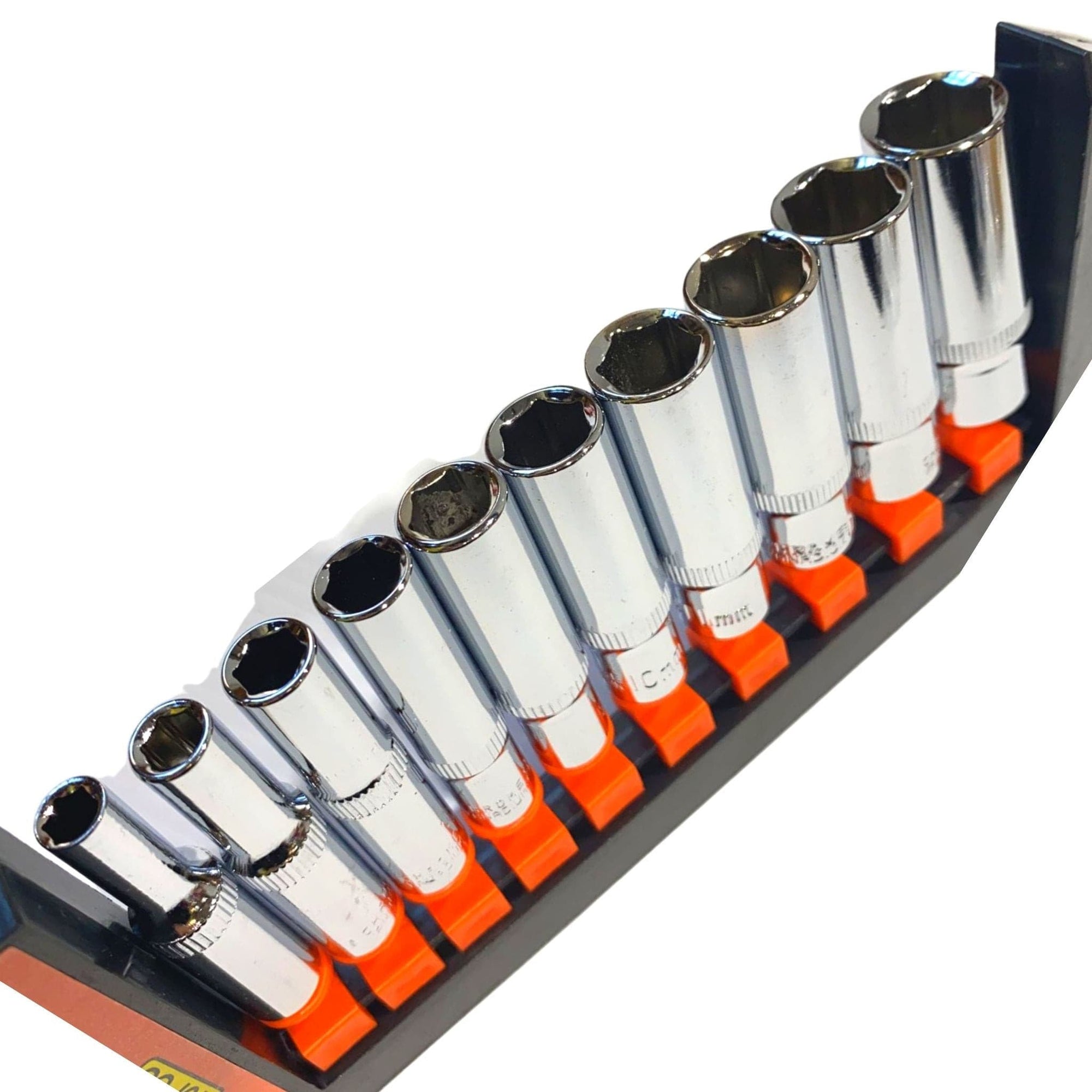 1/4" Rail Socket Set - 10 Pieces - South East Clearance Centre