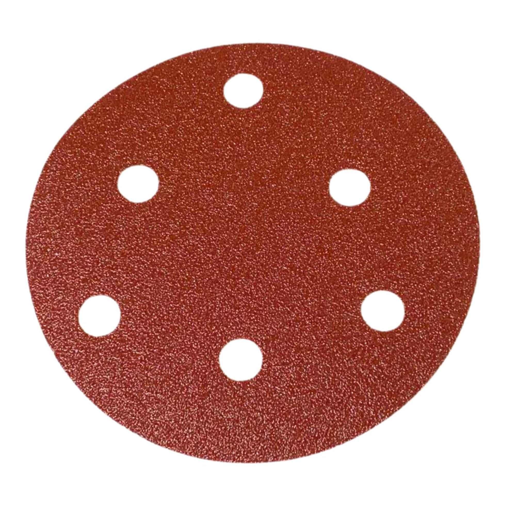 100 Pack - 125mm / 5" Velcro Sanding Disc | 80 Grit - South East Clearance Centre