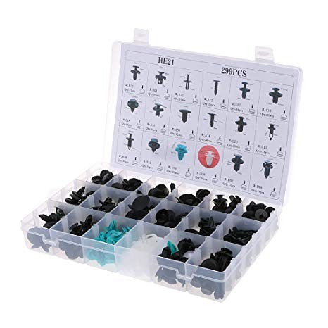 299 Piece Mega Auto Clip Assortment Kit - South East Clearance Centre