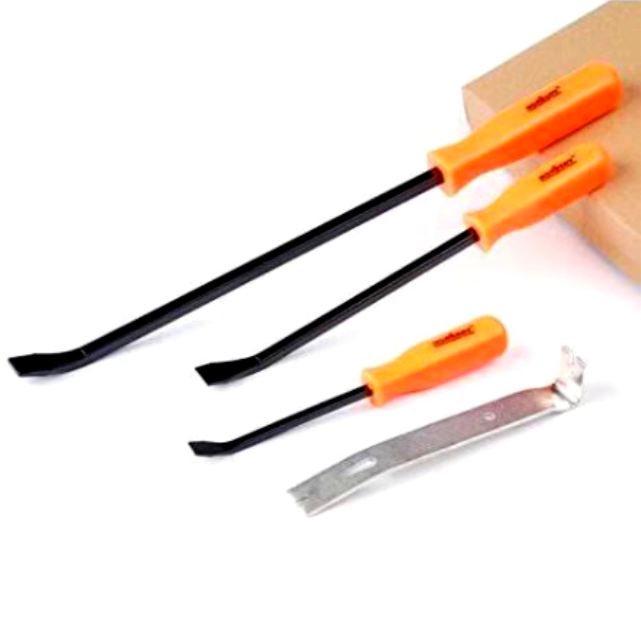 4 Pieces Pry Bar Set | Mechanic Crowbar Car Tool - South East Clearance Centre