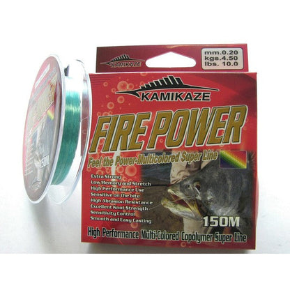 Bluewater FIREPOWER Super Line 150m 10lb Green & Blue - South East Clearance Centre