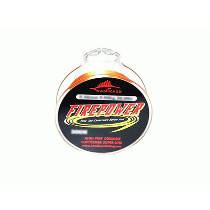 Kamikaze Firepower Super Line 200m 12lb ORANGE ( 3 pack ) - South East Clearance Centre