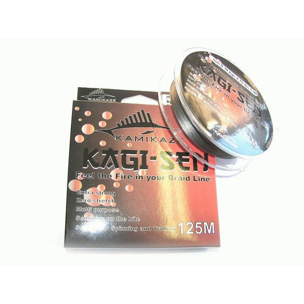 KAGI-SEN 125m FIREPOWER COATED BRAID LINE 6lbs - South East Clearance Centre