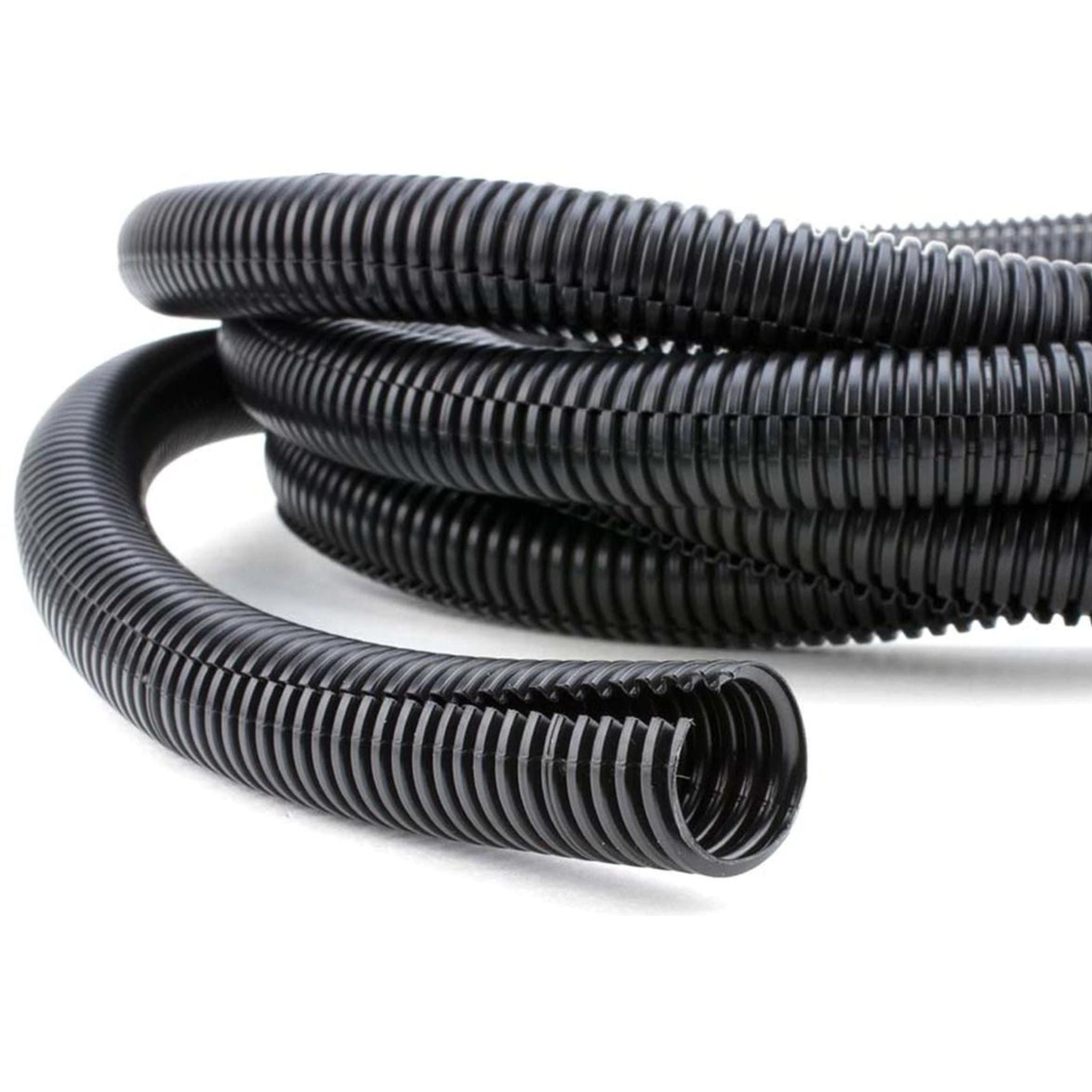 3 metre - Black Split Loom Flexible Conduit (20mm) - South East Clearance Centre