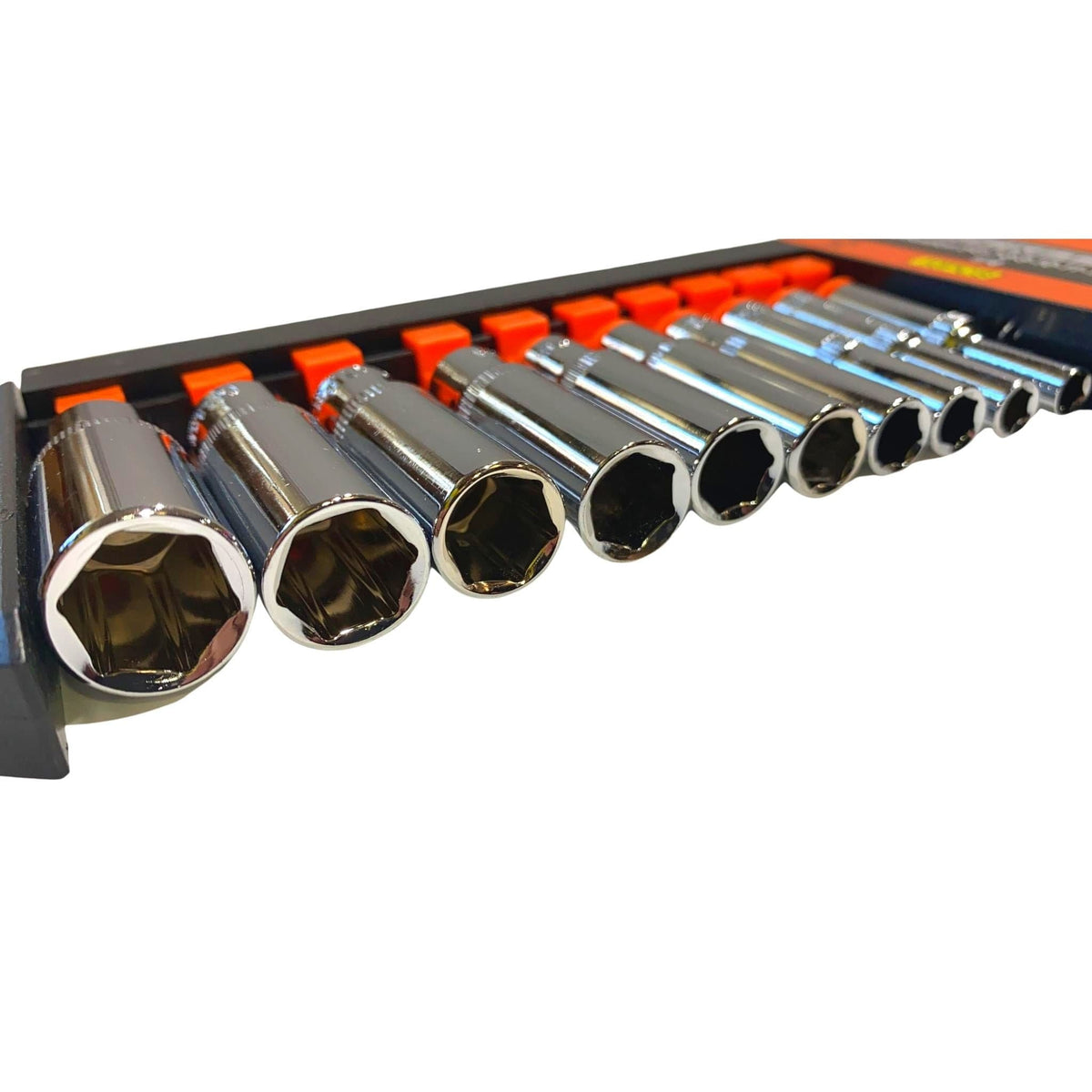 1/4&quot; Rail Socket Set - 10 Pieces - South East Clearance Centre