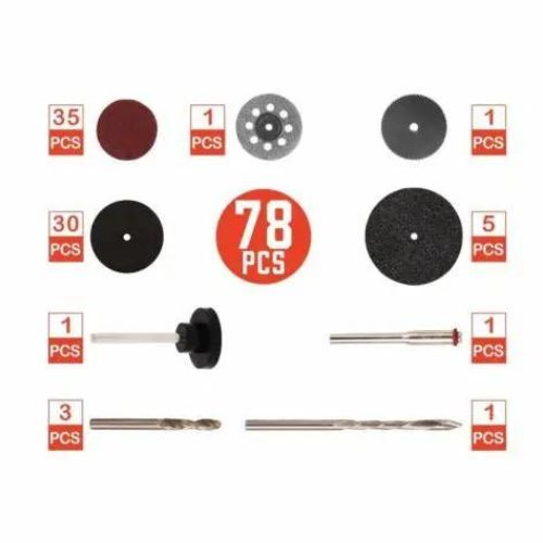 78 piece Abrasive Cutting Disc Set - South East Clearance Centre