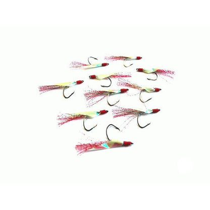 Rough Rider Flasher Circle Hooks-1-0 (2 Packs) (Red-Chat-20pcs) - South East Clearance Centre