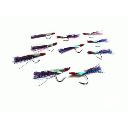 Rough Rider Flasher Circle Hooks 1-0 (2 Pk) Red-Blue-20pcs - South East Clearance Centre