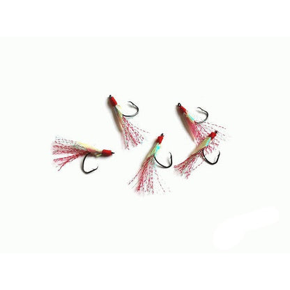 Rough Rider Flasher Circle Hooks-5-0 (3 Packs) (Red-Chat-15pcs) - South East Clearance Centre