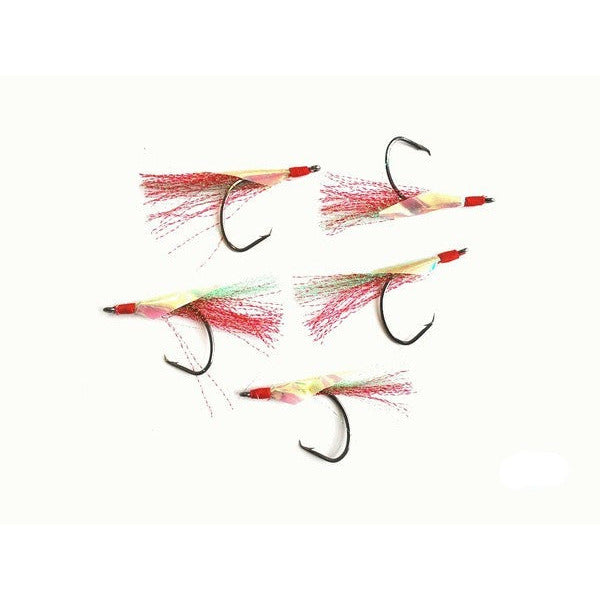 Rough Rider Flasher Circle Hooks-7-0-(3 Packs) (Red-Chat-15pcs) - South East Clearance Centre