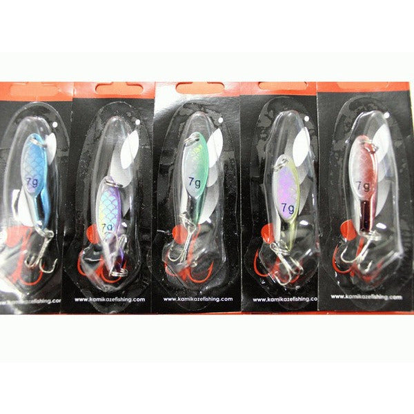 Kamikaze Saltwater Spoon Lures - 3A ( 10 Pack )
