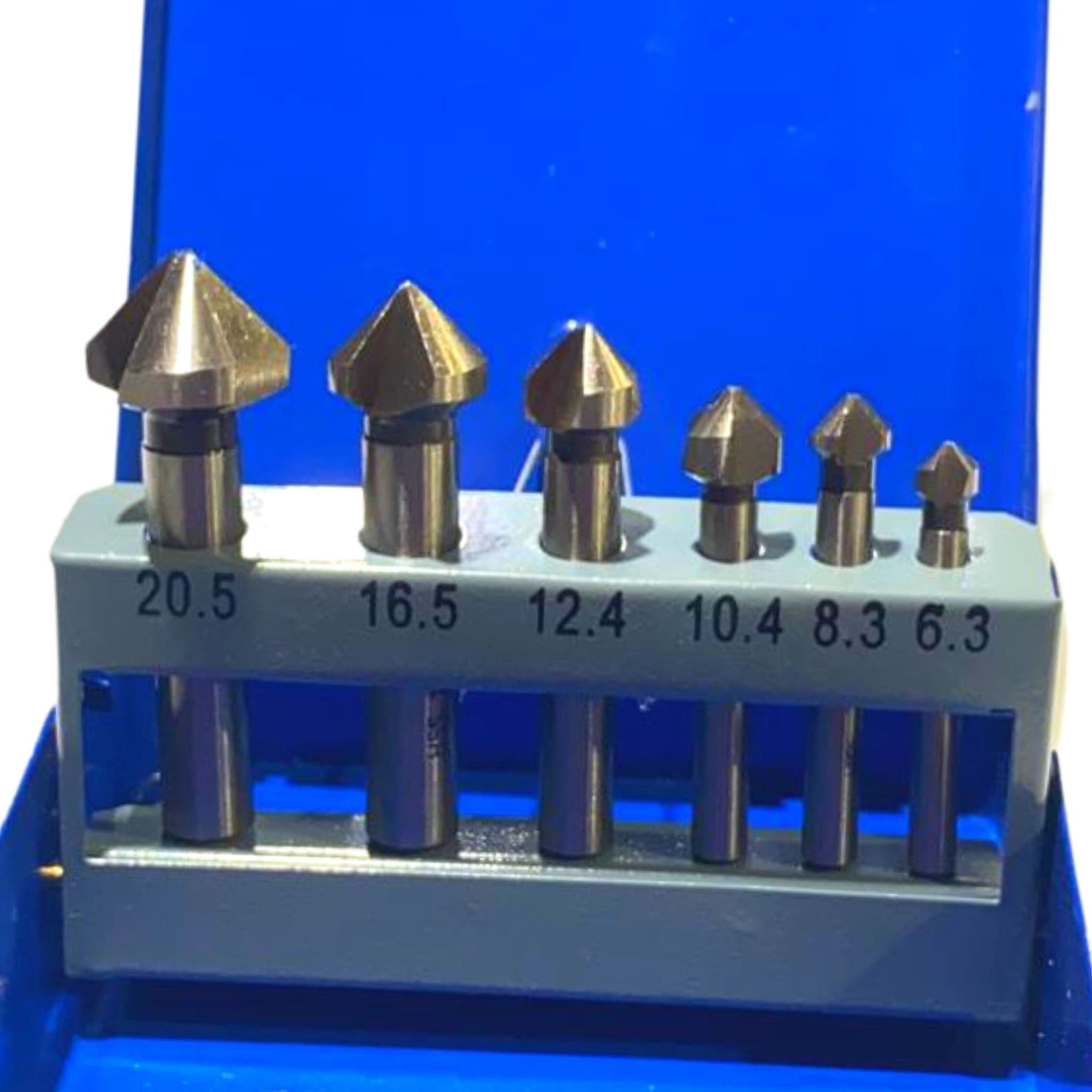 Countersink Set - 6 Pieces - South East Clearance Centre