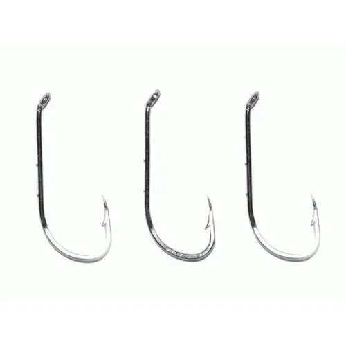 QTY 50 Size 1 Kamikaze BAITHOLDER Black Nickel Hooks (2X25 PACK) - South East Clearance Centre