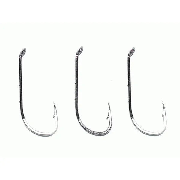 QTY 50 Size 6 Kamikaze BAITHOLDER Black Nickel Hooks (2X25 PACK) - South East Clearance Centre