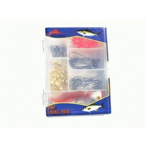 Kamikaze-Surf Popper Tackle Kit (Salmon, Bream 102 Pcs) - South East Clearance Centre