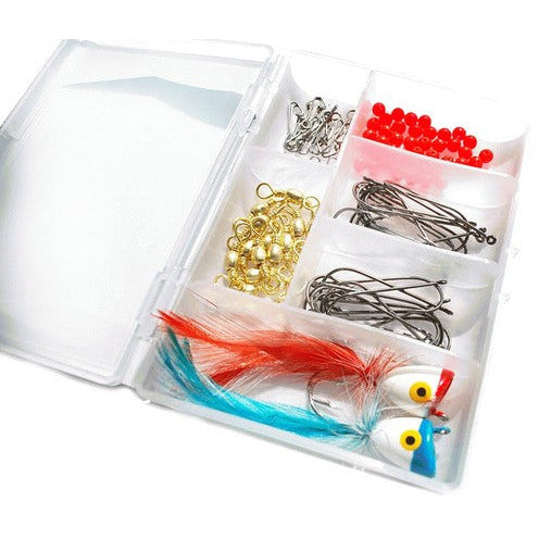 Kamikaze-Surf Popper Tackle Kit (Salmon, Bream 102 Pcs) - South East Clearance Centre