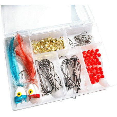 Kamikaze-Surf Popper Tackle Kit (Salmon, Bream 102 Pcs) - South East Clearance Centre