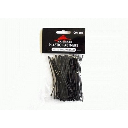 Kamikaze - Cable Ties (Bait Rigging) - 100mm (100pcs) - South East Clearance Centre