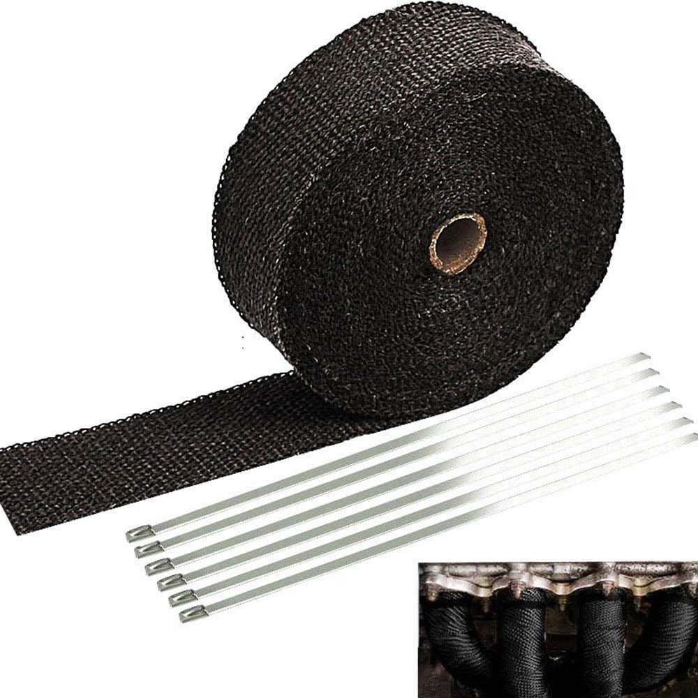 Exhaust wrap kit (50mm x 15metre) - South East Clearance Centre