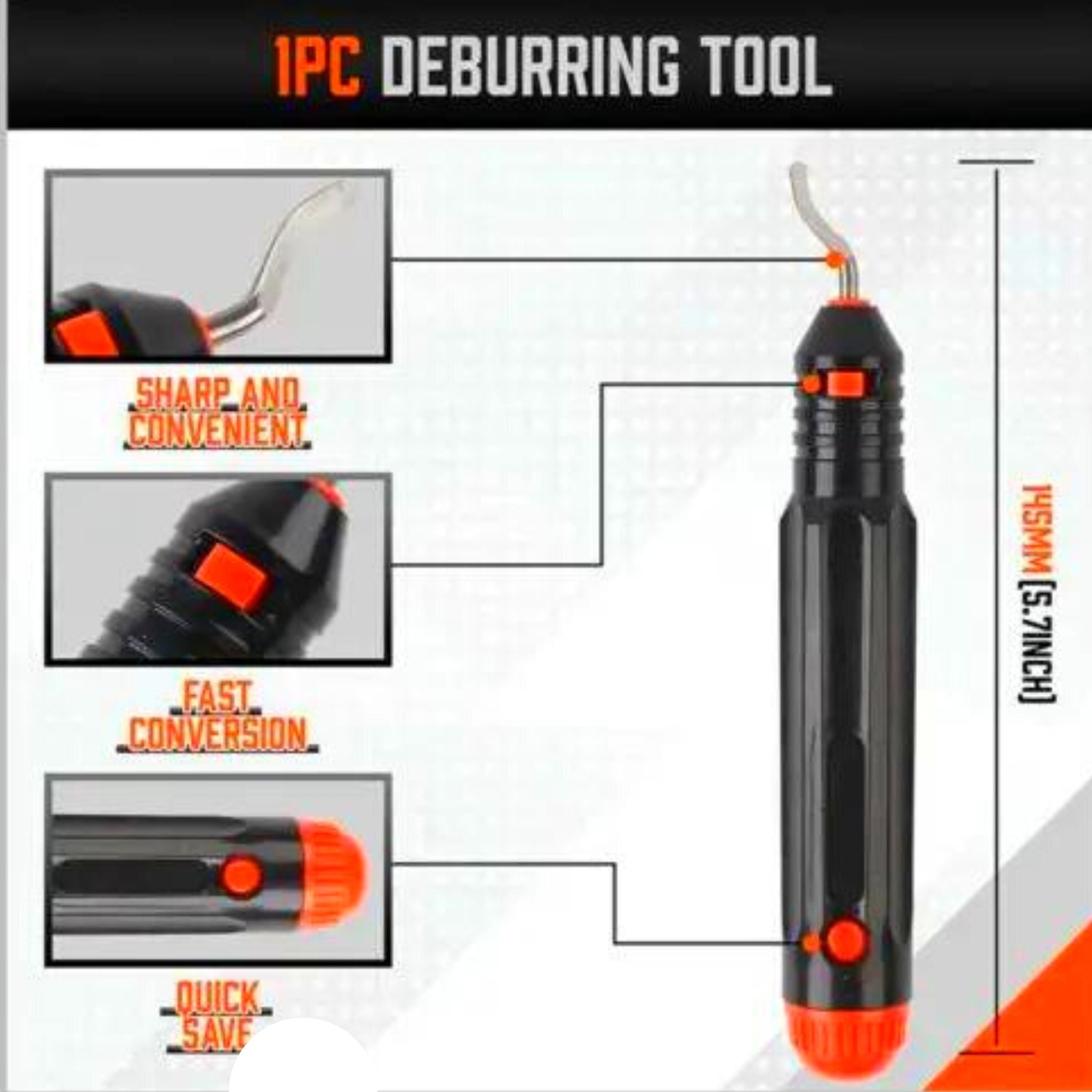 3 Piece Tube Pipe Cutter Set | Heavy Duty Copper Pipe PVC Thin Steel Cut with Deburring Tool - South East Clearance Centre