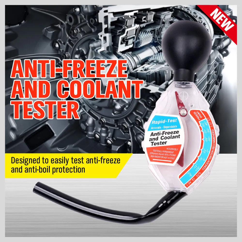Car Antifreeze Coolant Tester Concentration Level Hydrometer Rust  PROFESIONAL