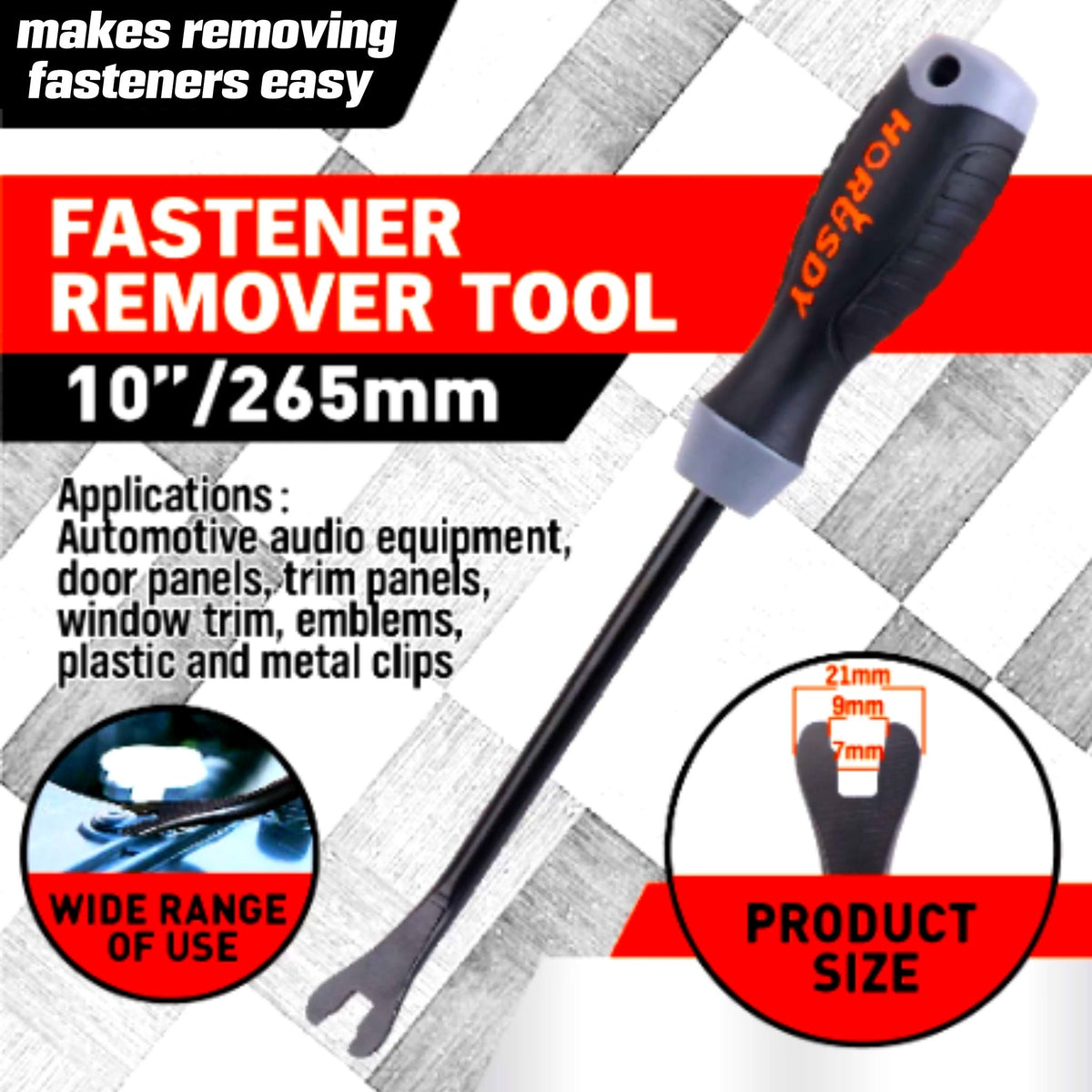 FASTENER REMOVER TOOL - 10&quot;/265MM - South East Clearance Centre