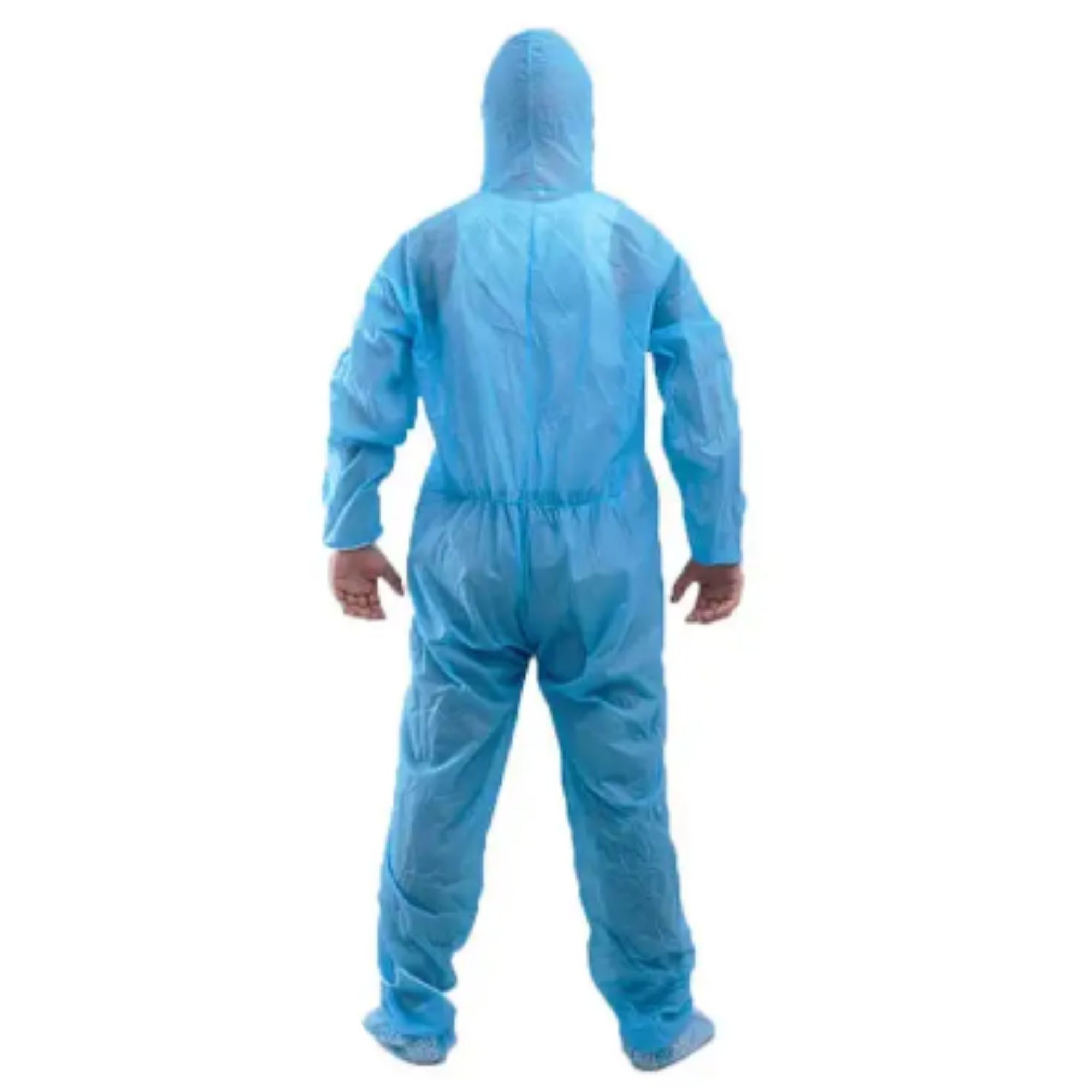 Blue Disposable Protective Overalls | Isolation Clothing | Exposure Hazmat Suit Coveralls - South East Clearance Centre