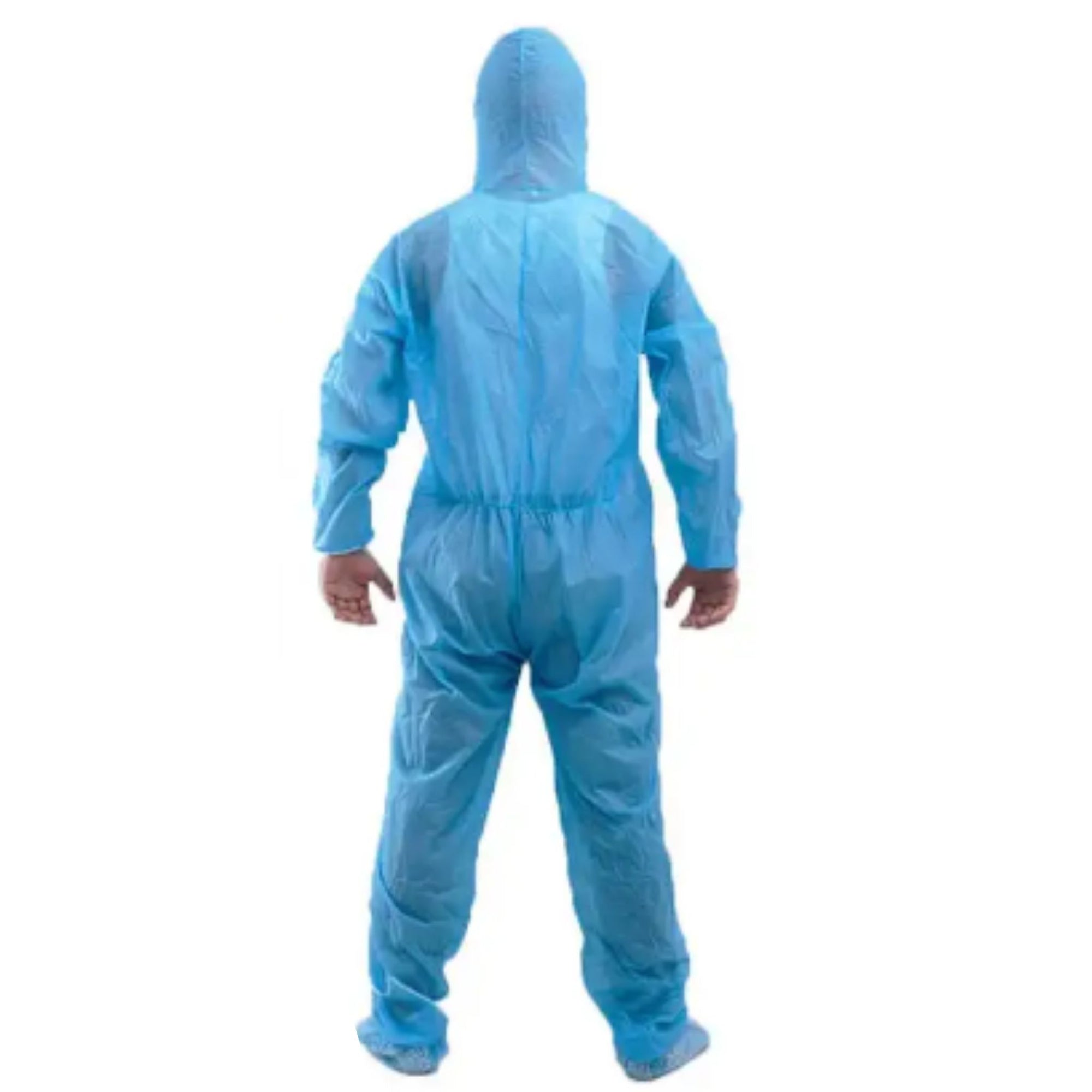 Blue Disposable Protective Overalls | Isolation Clothing | Exposure Hazmat Suit Coveralls - South East Clearance Centre