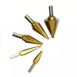 5 Piece HSS Step Drill Bit Set - South East Clearance Centre