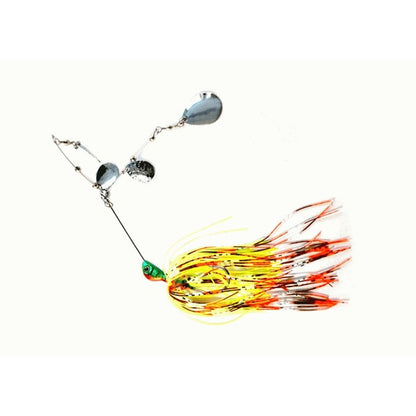 KAMIKAZE Quad Spin Arama Spinner Baits 14gr w plastic-2PkA - South East Clearance Centre