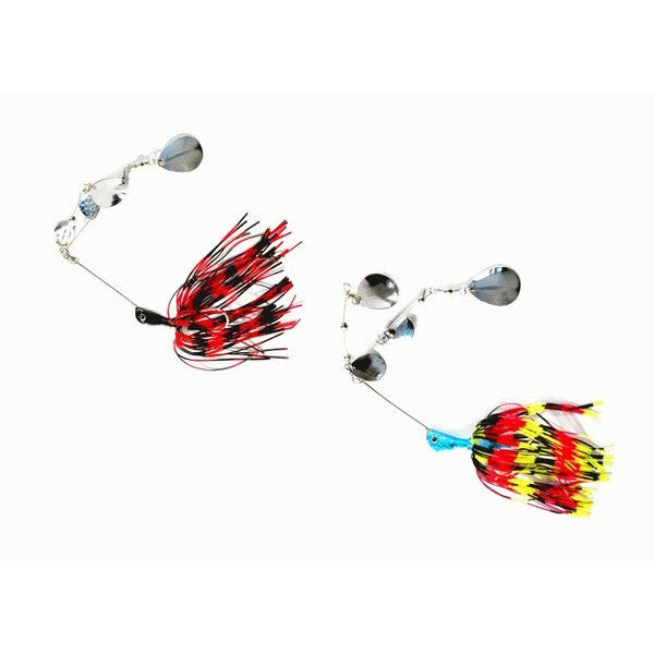 KAMIKAZE Quad Spin Arama Spinner Baits 7gr w plastic-2PkD - South East Clearance Centre