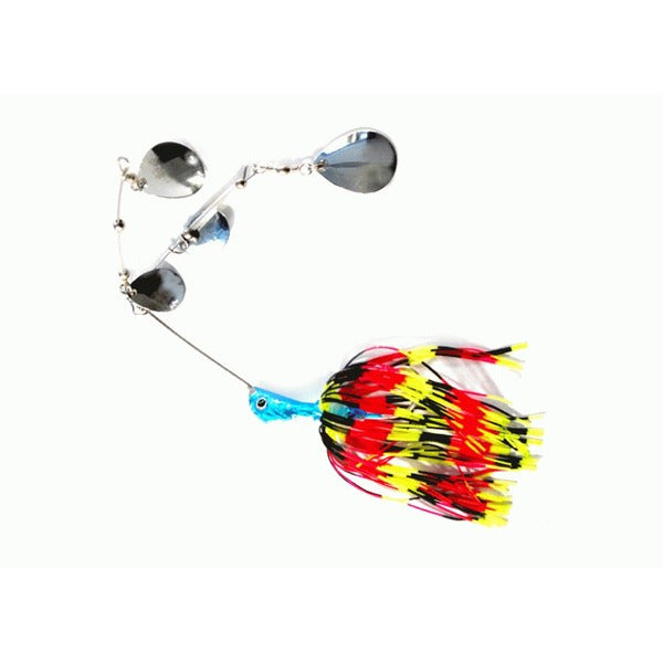 KAMIKAZE Quad Spin Arama Spinner Baits 7gr w plastic-2PkD - South East Clearance Centre