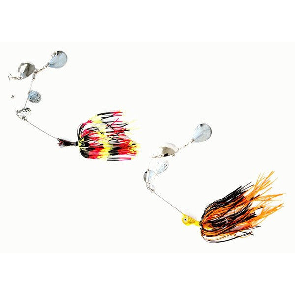 KAMIKAZE Quad Spin Arama Spinner Baits 21gr w plastic-2PkC - South East Clearance Centre