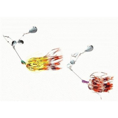 KAMIKAZE Quad Spin Arama Spinner Baits 10gr w plastic-2PkA - South East Clearance Centre