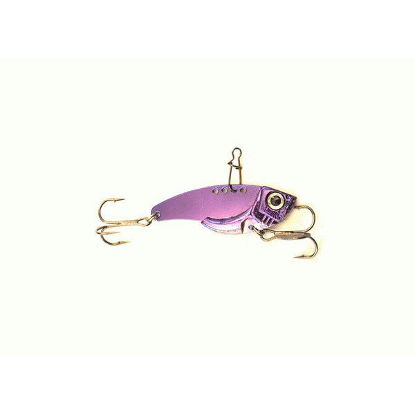 KAMIKAZE Metal Blades - Vibrating Lures 3 PkC (Purple Minnow) - South East Clearance Centre